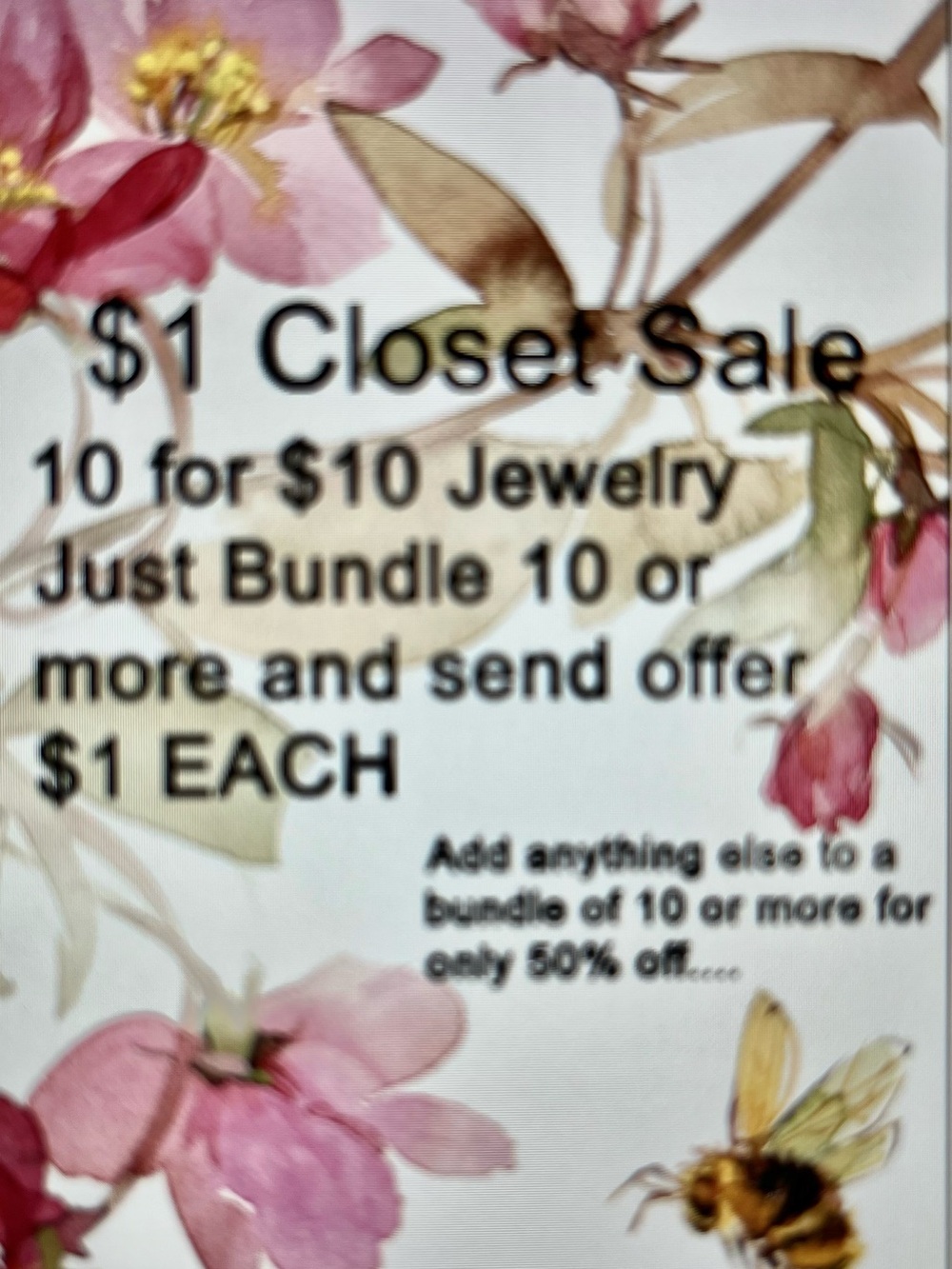 Women's Jewelry - $1 Closet Sale Bundle